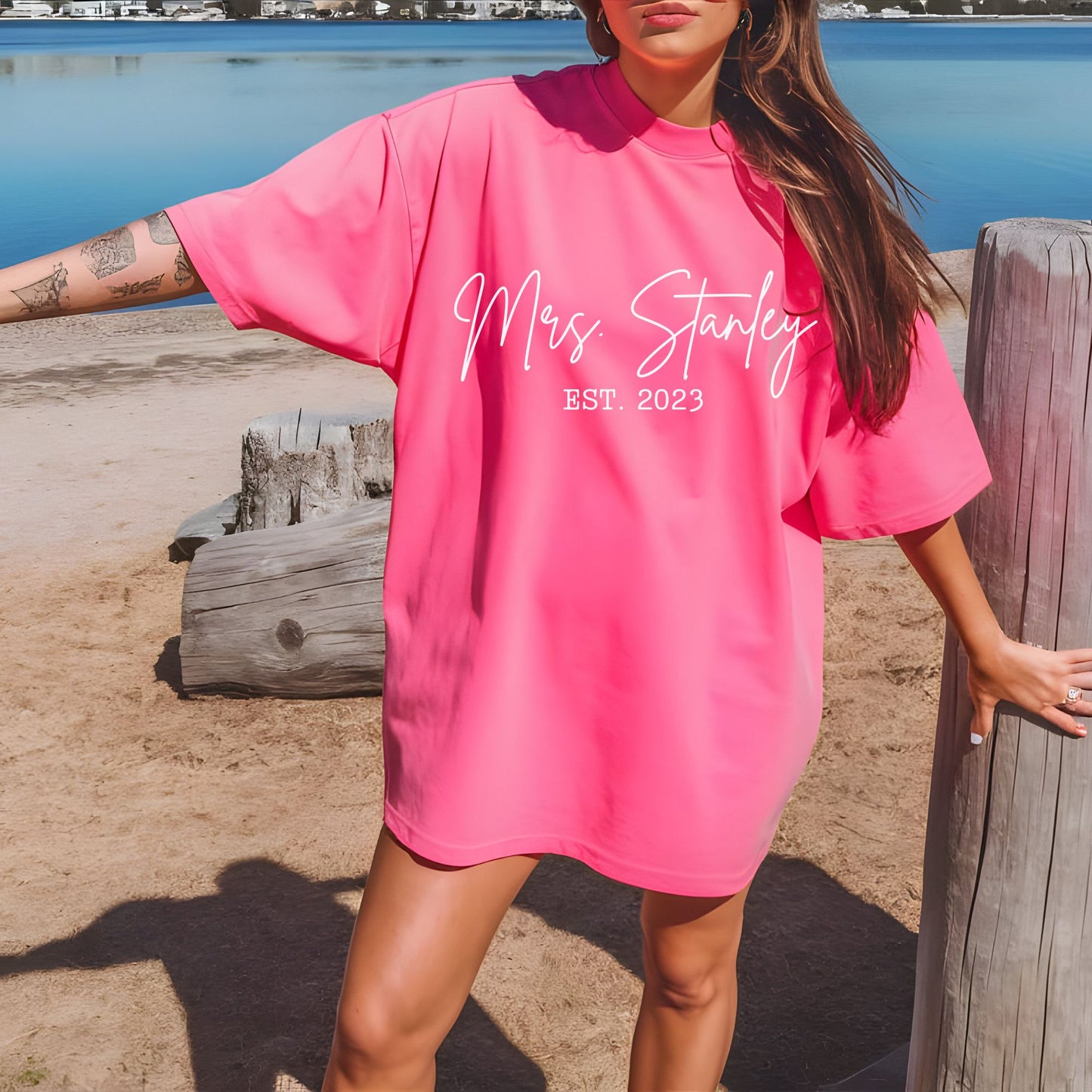 Custom Bride Shirt I For Bachelorette I For Bride & Groom I Comfort Colors© Shirt