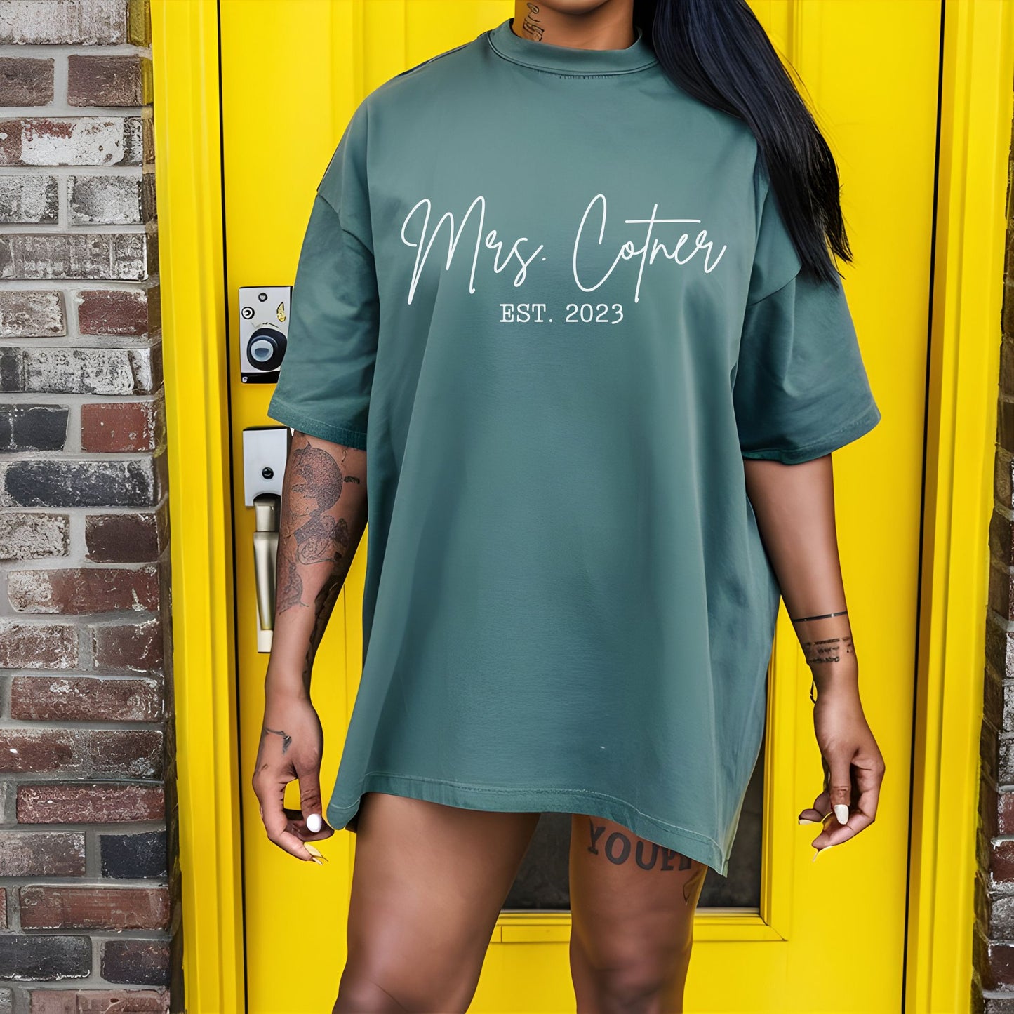 Custom Bride Shirt I For Bachelorette I For Bride & Groom I Comfort Colors© Shirt