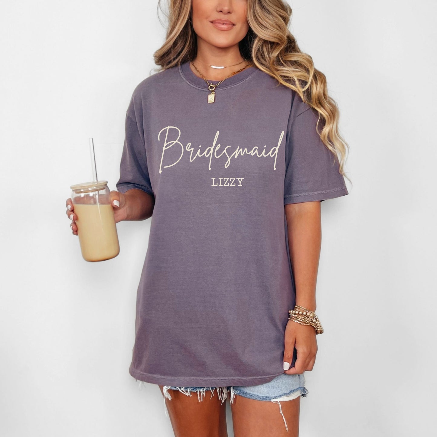 Custom Bride Shirt I For Bachelorette I For Bride & Groom I Comfort Colors© Shirt