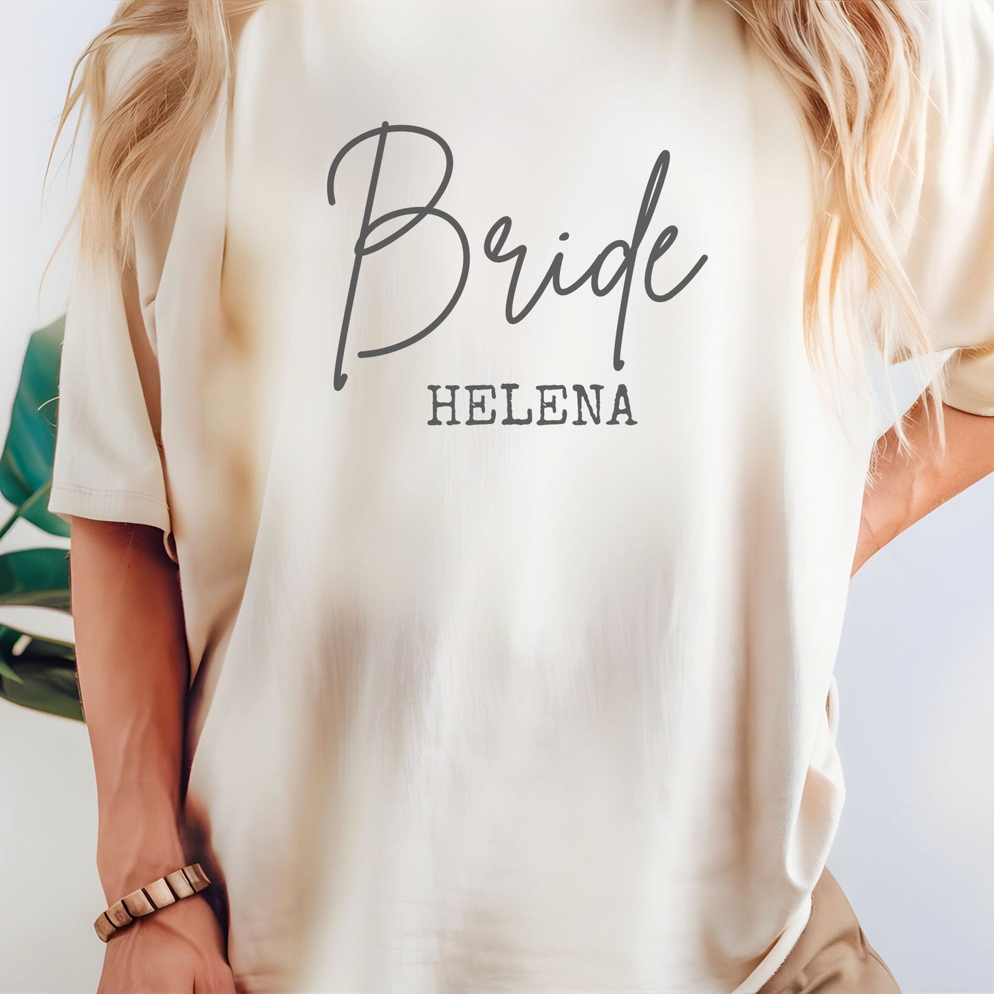 Custom Bride Shirt I For Bachelorette I For Bride & Groom I Comfort Colors© Shirt