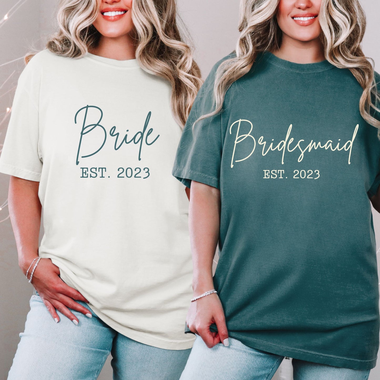 Custom Bride Shirt I For Bachelorette I For Bride & Groom I Comfort Colors© Shirt