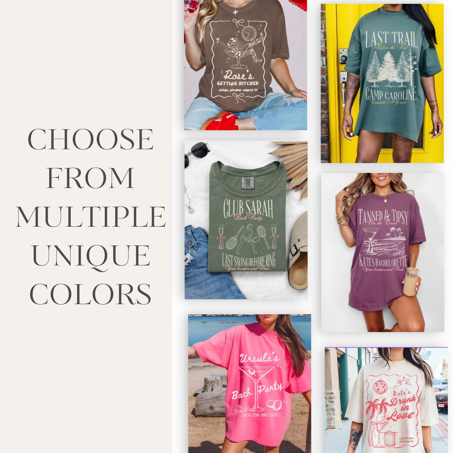 Custom Bride Shirt I For Bachelorette I For Bride & Groom I Comfort Colors© Shirt