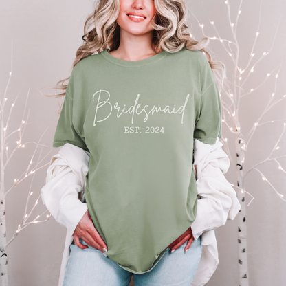 Custom Bride Shirt I For Bachelorette I For Bride & Groom I Comfort Colors© Shirt