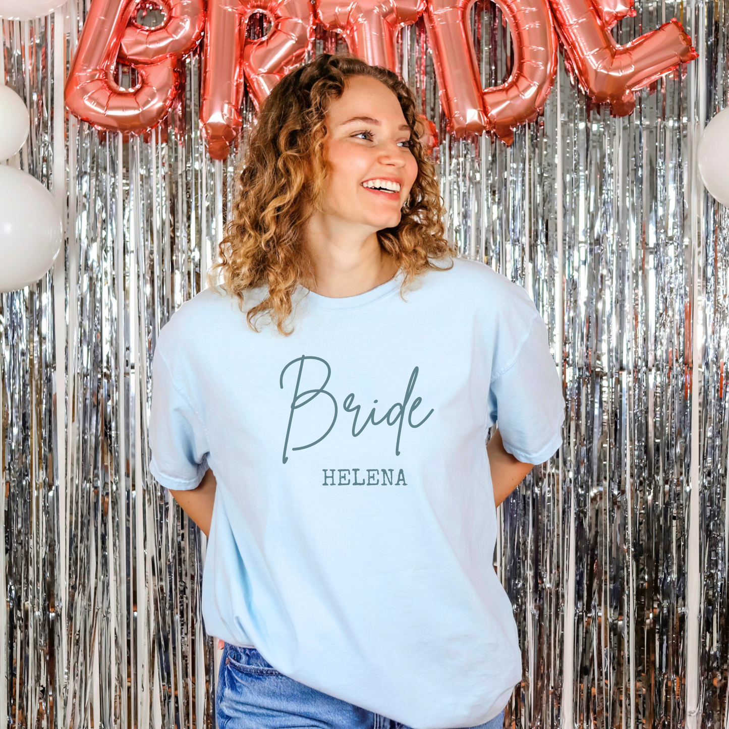 Custom Bride Shirt I For Bachelorette I For Bride & Groom I Comfort Colors© Shirt
