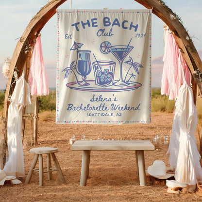 Beach Bachelorette Banner – Custom Bach Décor | #54