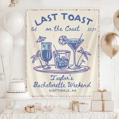 Beach Bachelorette Banner – Custom Bach Décor | #54