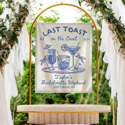 Beach Bachelorette Banner – Custom Bach Décor | #54